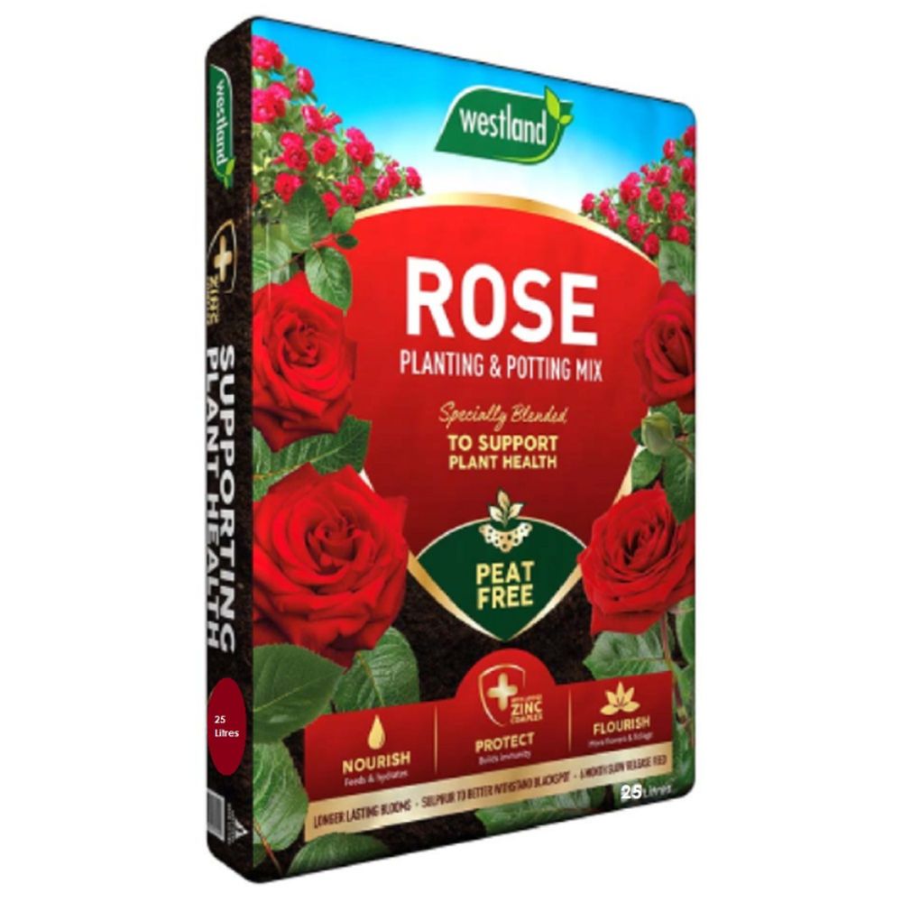 25L Rose Planting & Potting Peat Free Mix